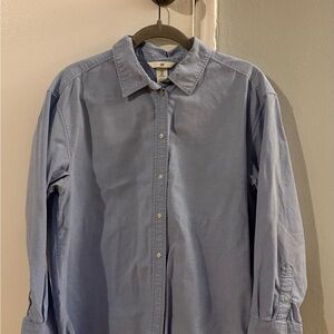 H&M Light Blue Casual Button Down Shirt